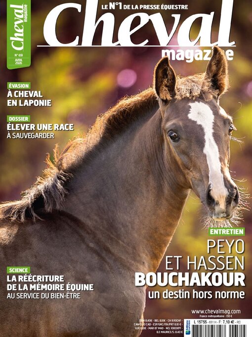 Title details for Cheval Magazine by Editions Lariviere SAS - Available